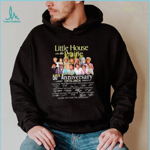 Little House on the Prairie 1974 2024 thank you for the memories signatures shirt