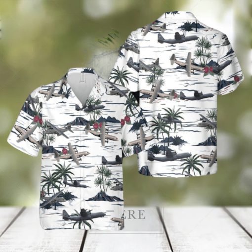 Lockheed Martin C 130J Super Hercules Hawaiian Shirt