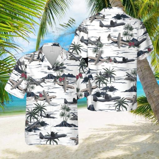 Lockheed Martin C 130J Super Hercules Hawaiian Shirt