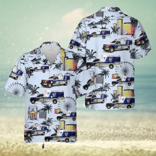 Logan County EMS 3D Hawaiian Shirt Summer Holiday Gift For Men And Women