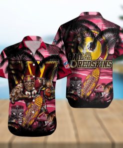 Logo Washington Commanders NFL Hawaiian shirt