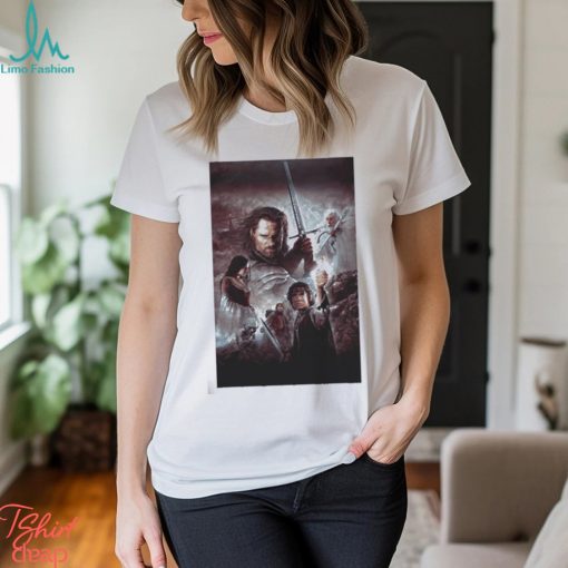 Lollz he Lord Of The Rings The Return Of The King Movie Poster Shirt