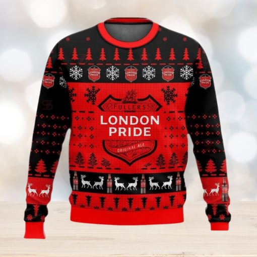 London Pride Beer Ugly Sweater Christmas 3D Printed