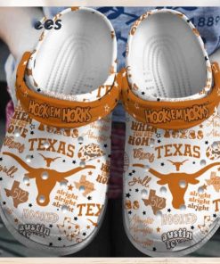 Longhorns Hook’ Em Horns Clogs