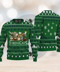 Lord Of Cats Xmas Ugly Christmas Sweater Xmas Christmas Gift Vacation Sweatshirt