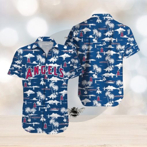 Los Angeles Angels MLB Hawaiian Shirt Beach Lover Coconut Pattern Hawaii Shirt