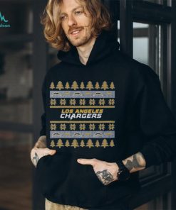 Los Angeles Chargers Holiday Christmas Tree T Shirt
