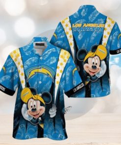 Los Angeles Chargers Mickey Mouse NFL Hawaiian Shirt