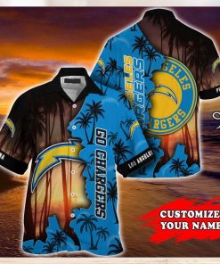 Los Angeles Chargers NFL Customized Summer Hawaii Shirt For Sports Enthusiasts