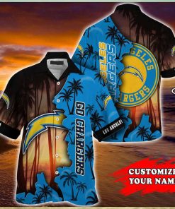 Los Angeles Chargers NFL Customized Summer Hawaii Shirt For Sports Enthusiasts