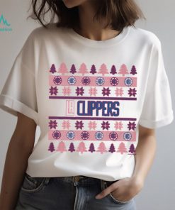 Los Angeles Clippers Holiday Christmas Tree T Shirt