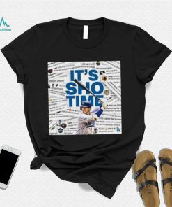 Los Angeles Dodgers Announce Shohei Ohtani It’s Sho Time T Shirt