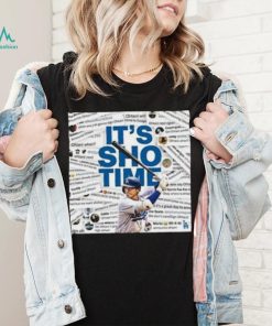 Los Angeles Dodgers Announce Shohei Ohtani It’s Sho Time T Shirt