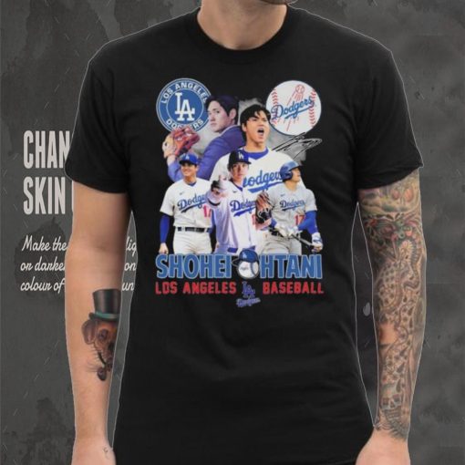 Los Angeles Dodgers Baseball 2023 Shohei Ohtani Signature Shirt