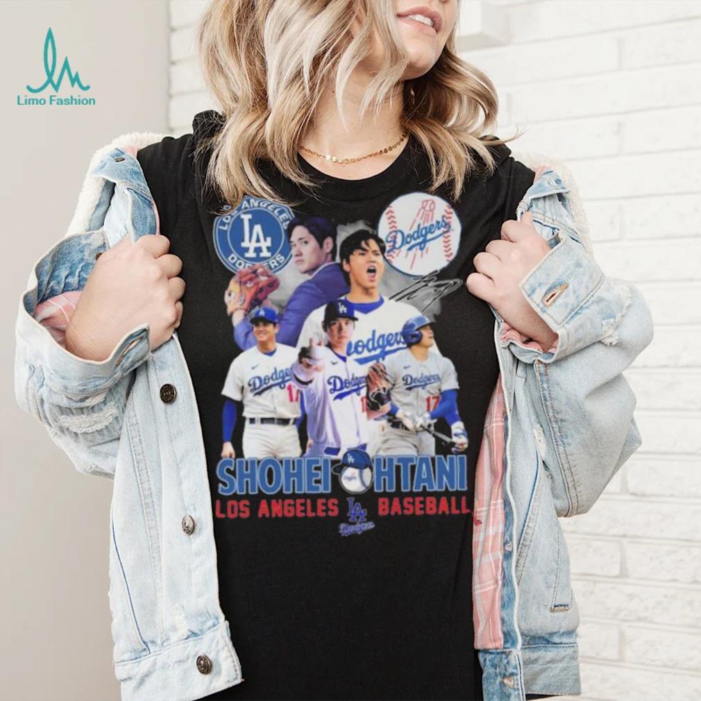 Los Angeles Dodgers Baseball 2023 Shohei Ohtani Signature Shirt Los Angeles Dodgers Baseball 2023 Shohei Ohtani Signature Shirt