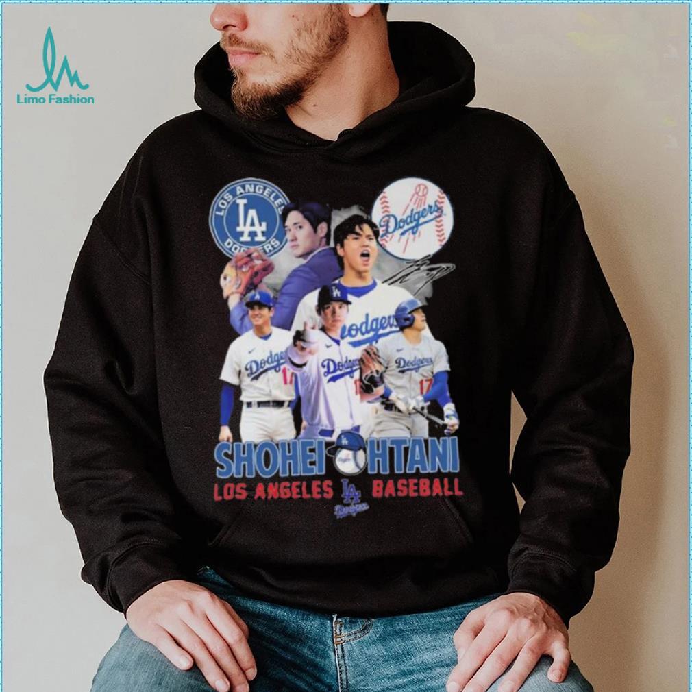 Los Angeles Dodgers Baseball 2023 Shohei Ohtani Signature Shirt Los Angeles Dodgers Baseball 2023 Shohei Ohtani Signature Shirt