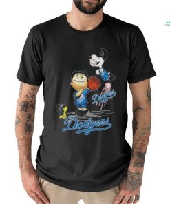 Los Angeles Dodgers The Peanuts Sport Fans Christmas shirt