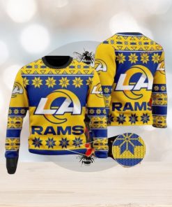 Los Angeles Football qeQ Family Ugly Christmas Sweater