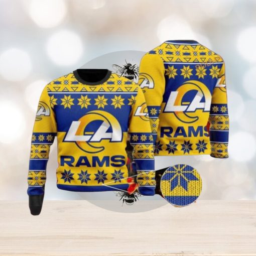 Los Angeles Football qeQ Family Ugly Christmas Sweater