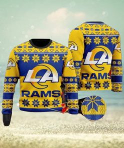 Los Angeles Football qeQ Family Ugly Christmas Sweater