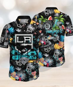 Los Angeles Kings NHL Hawaiian Shirt Sunningtime Aloha Shirt