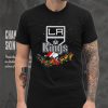 Los Angeles Kings NHL Santa Snoopy and Woodstock Christmas T Shirt