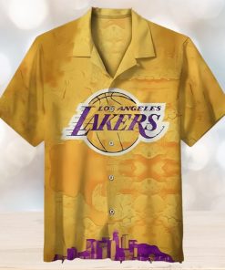 Los Angeles Lakers Basketball Hawaiian Shirt