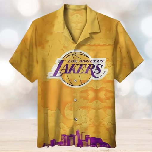 Los Angeles Lakers Basketball Hawaiian Shirt