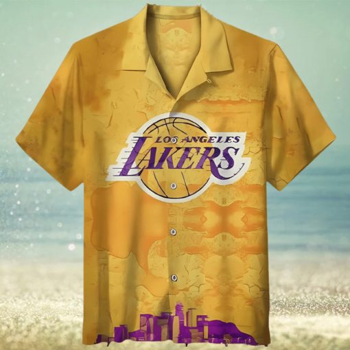 Los Angeles Lakers Basketball Hawaiian Shirt