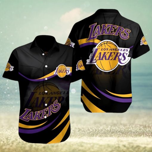 Los Angeles Lakers Button Hawaiian Shirt – ChilaSport In 2024 – Hawaiian Shirt