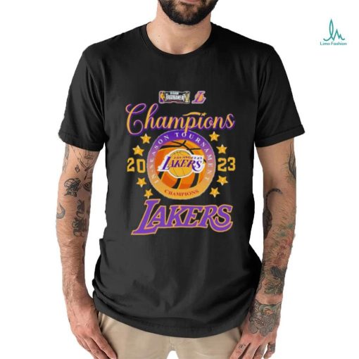 Los Angeles Lakers Champions 2023 NBA In Season Tournament Basketball Shirt