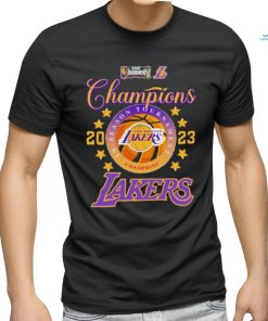 Los Angeles Lakers Champions 2023 NBA In Season Tournament Basketball Shirt