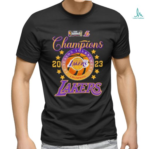 Los Angeles Lakers Champions 2023 NBA In Season Tournament Basketball Shirt