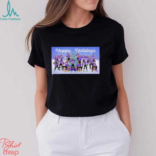 Los Angeles Lakers Family Happy Holidays Christmas 2023 Poster T Shirt