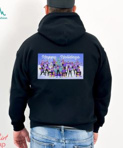 Los Angeles Lakers Family Happy Holidays Christmas 2023 Poster T Shirt