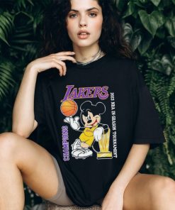 Los Angeles Lakers Mickey Mouse 2023 NBA In Season Tournament Champions shirt