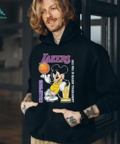 Los Angeles Lakers Mickey Mouse 2023 NBA In Season Tournament Champions shirt