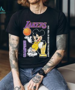 Los Angeles Lakers Mickey Mouse 2023 NBA In Season Tournament Champions shirt