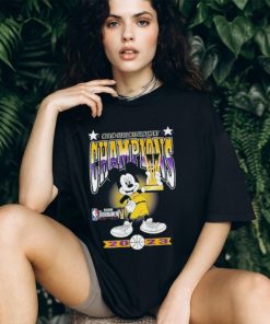 Los Angeles Lakers Mickey Mouse NBA in Season Tournament Champions 2023 Shirt