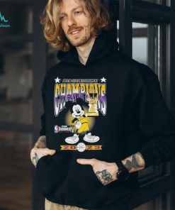 Los Angeles Lakers Mickey Mouse NBA in Season Tournament Champions 2023 Shirt