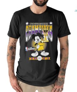 Los Angeles Lakers Mickey Mouse NBA in Season Tournament Champions 2023 Shirt