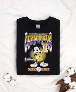 Los Angeles Lakers Mickey Mouse NBA in Season Tournament Champions 2023 Shirt
