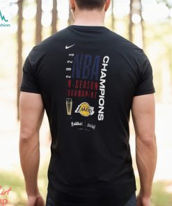 Los Angeles Lakers NBA In Season Tournament Champions Nike Locker Room T Shirt