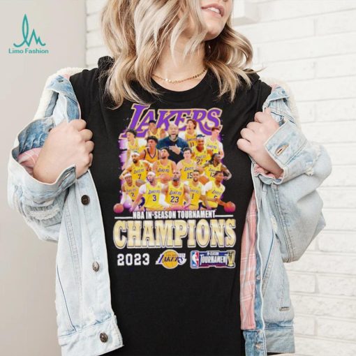 Los Angeles Lakers NBA in season Tournament Champions 2023 shirt