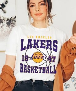 Los Angeles Lakers Nba 1947 Basketball Vintage Shirt