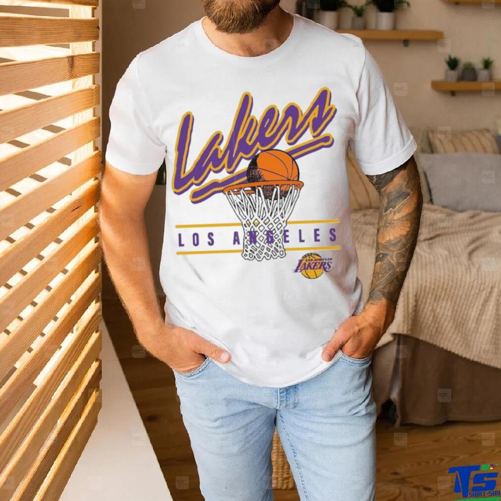 Los Angeles Lakers Nba Essentials Hamilton Vintage t shirt Los Angeles Lakers Nba Essentials Hamilton Vintage t shirt