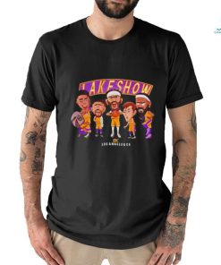 Los Angeles Lakers basketball NBA Lakeshow team graphic deisgn shirt