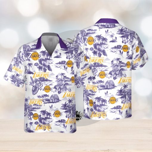 Los Angeles Lakers – National Basketball Association 2024 AOP Hawaiian Shirt In 2024