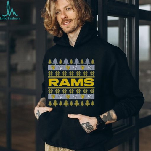 Los Angeles Rams Holiday Christmas Tree T Shirt