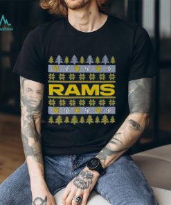 Los Angeles Rams Holiday Christmas Tree T Shirt